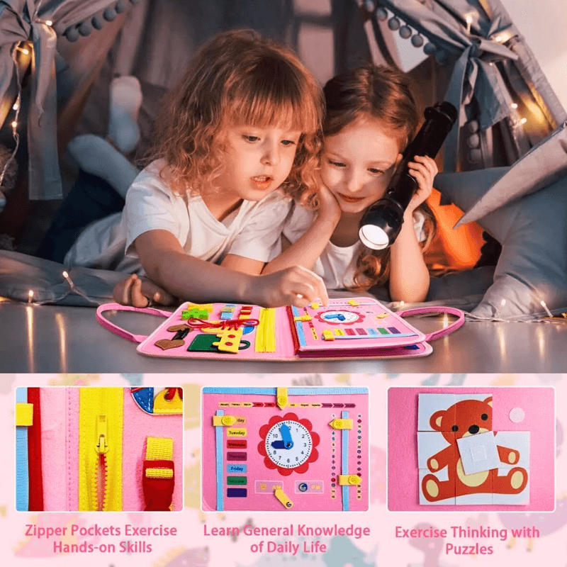 BinkyBear's™ Little Explorer's Busy Board